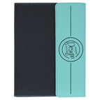 Teal Laserable Leatherette / Black