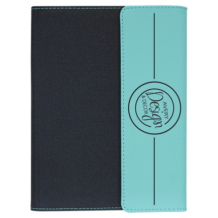 Leatherette & Canvas Portfolio – 9.5" x 12"
