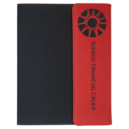 Leatherette & Canvas Portfolio – 9.5" x 12"