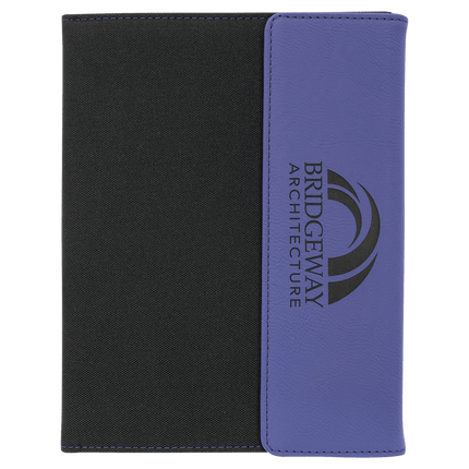 7" x 9" Canvas Portfolio with Notepad