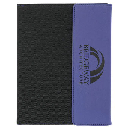 Leatherette & Canvas Portfolio – 9.5" x 12"