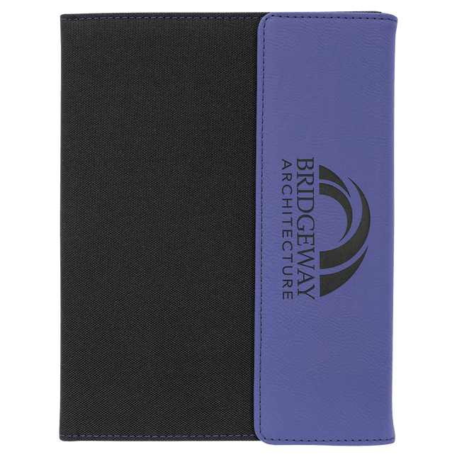Leatherette & Canvas Portfolio – 9.5" x 12"