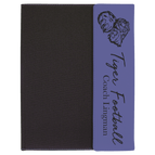 Purple Laserable Leatherette / Black