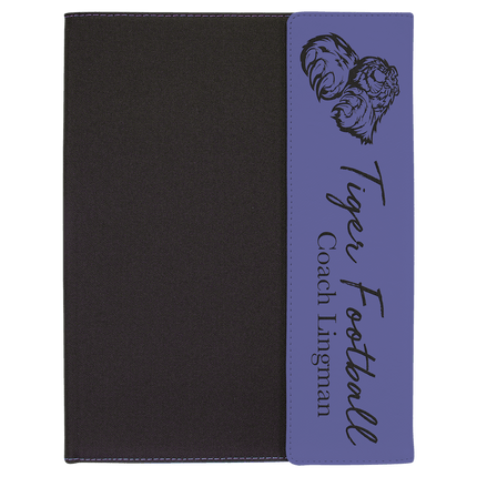 9 1/2" x 12" Canvas Portfolio with Note Pad