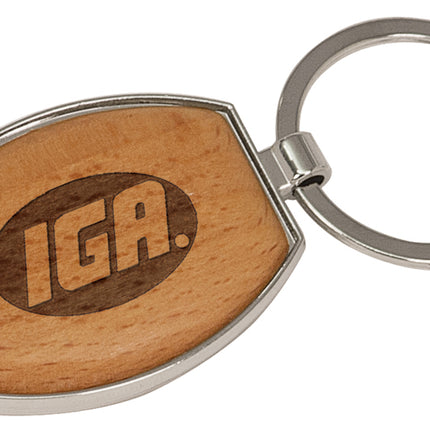 Silver/Wood Laserable