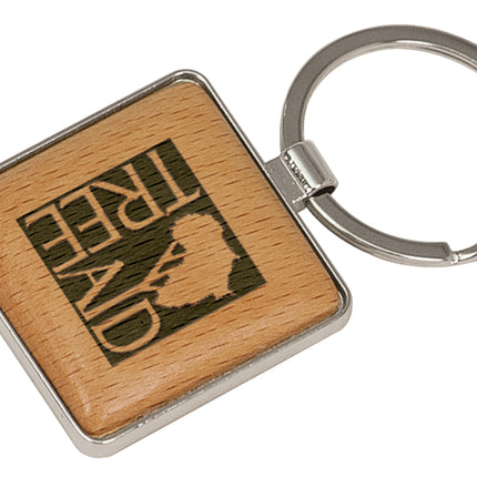 Silver/Wood Laserable