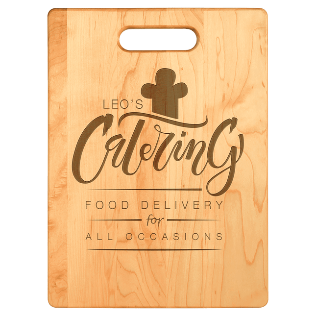 Personalized Maple Cutting Board (13¾" x 9¾")