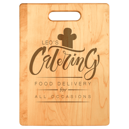 Personalized Maple Cutting Board (13¾" x 9¾")