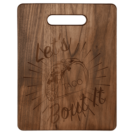Personalized Walnut Cutting Board (11½" x 8¾")