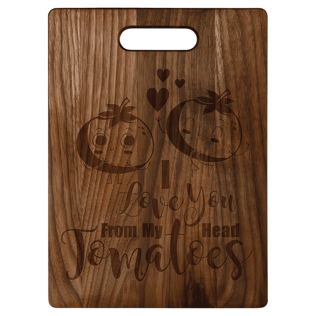 Personalized Walnut Cutting Board (13¾" x 9¾")