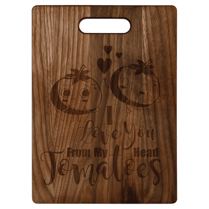 Personalized Walnut Cutting Board (13¾" x 9¾")