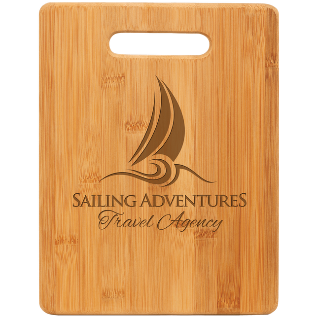 11 1/2" x 8 3/4" Bamboo Rectangle Cutting Board
