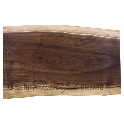 20" x 12" Black Walnut Cutting and Charcuterie Board