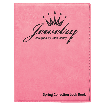 Leatherette Portfolio – 9.5" x 12"