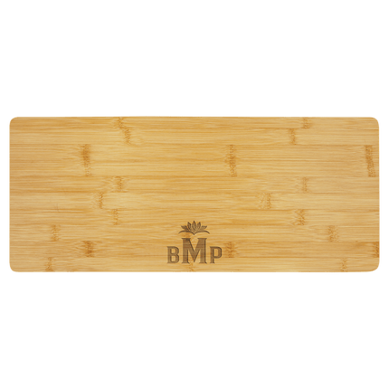19 3/4" x 8" Bamboo Charcuterie Board/Cutting Board