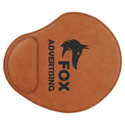 9" x 10 1/4" Laserable Leatherette Mouse Pad
