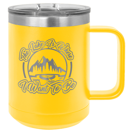 Personalized Polar Camel 15 oz. Vacuum Insulated Mug