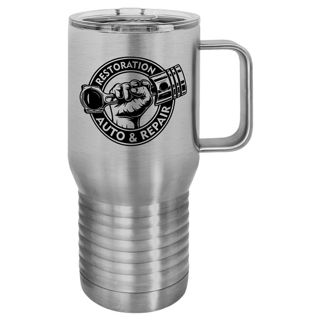 Personalized Polar Camel 20 oz. Vacuum Insulated Travel Mug