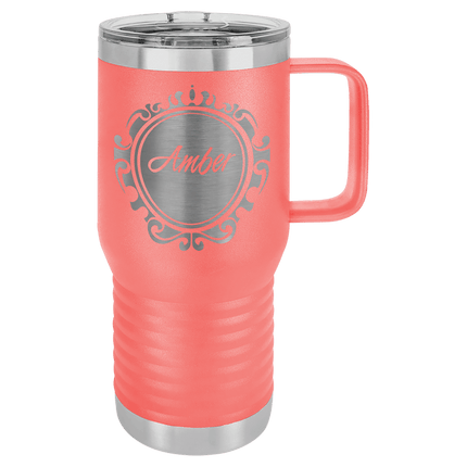 Personalized Polar Camel 20 oz. Vacuum Insulated Travel Mug