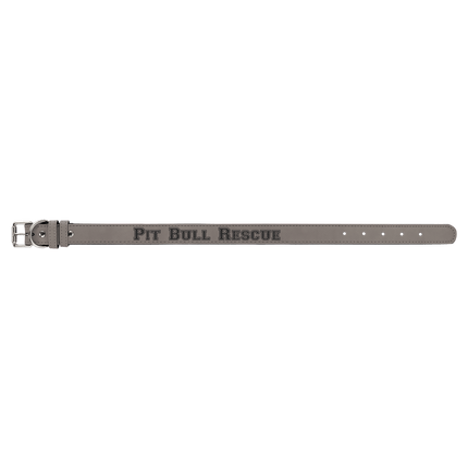 Large 23" x 1" Laserable Leatherette Dog Collar