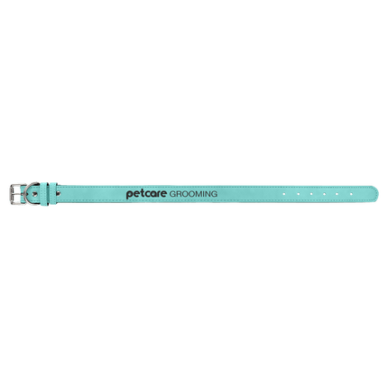 Extra Large 27" x 1 1/4" Laserable Leatherette Dog Collar