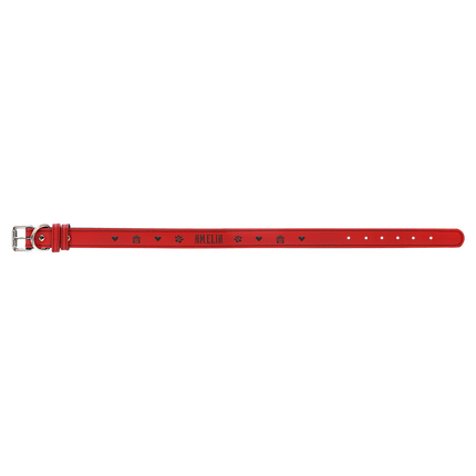Extra Large 27" x 1 1/4" Laserable Leatherette Dog Collar