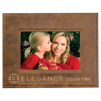 Personalized Leatherette Photo Frame (4" x 6")