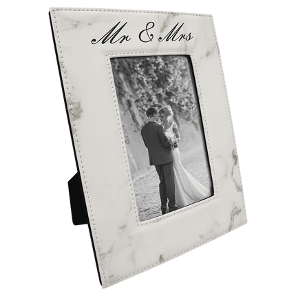 Personalized Leatherette Photo Frame (4" x 6")