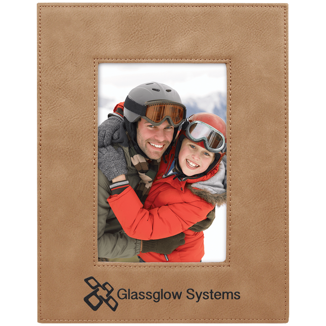 Personalized Leatherette Photo Frame (4" x 6")