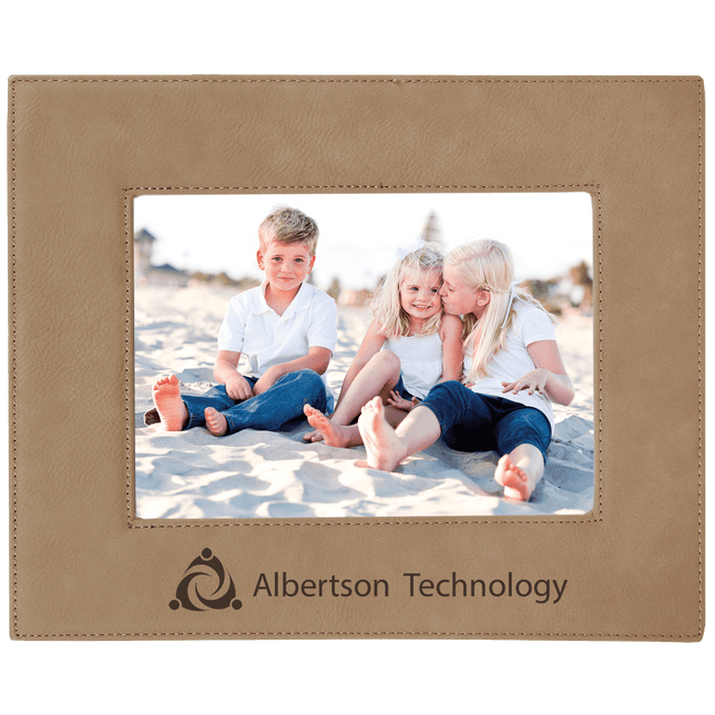 Personalized Leatherette Photo Frame (5" x 7")