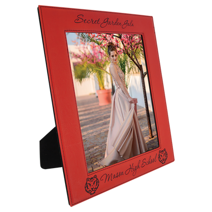 Personalized Leatherette Photo Frame (8" x 10")