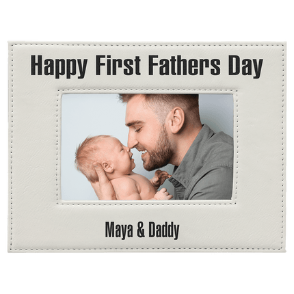 Personalized Leatherette Photo Frame (4" x 6")