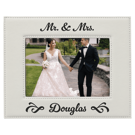 Personalized Leatherette Photo Frame (5" x 7")