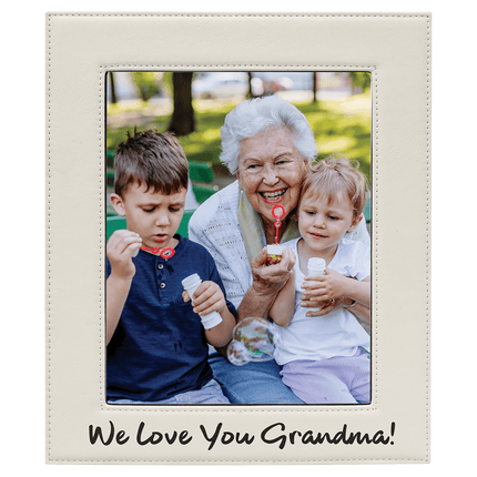 Personalized Leatherette Photo Frame (8" x 10")