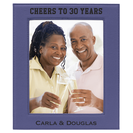 Personalized Leatherette Photo Frame (8" x 10")