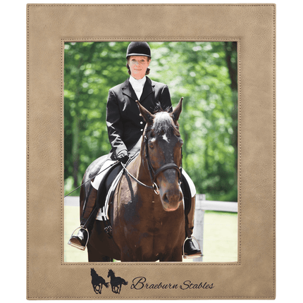 Personalized Leatherette Photo Frame (8" x 10")