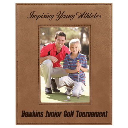 Personalized Leatherette Photo Frame (4" x 6")