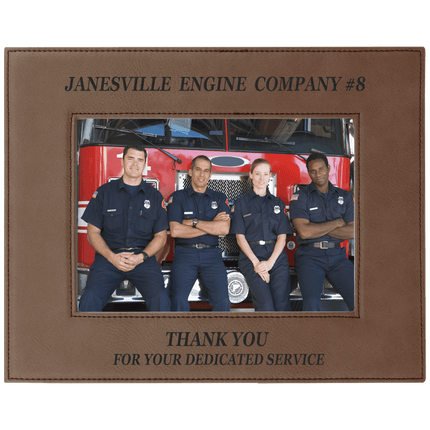 Personalized Leatherette Photo Frame (5" x 7")