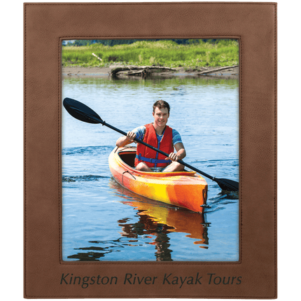 Personalized Leatherette Photo Frame (8" x 10")