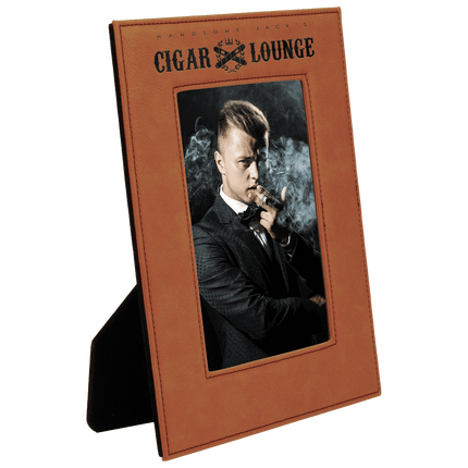 Personalized Leatherette Photo Frame (5" x 7")