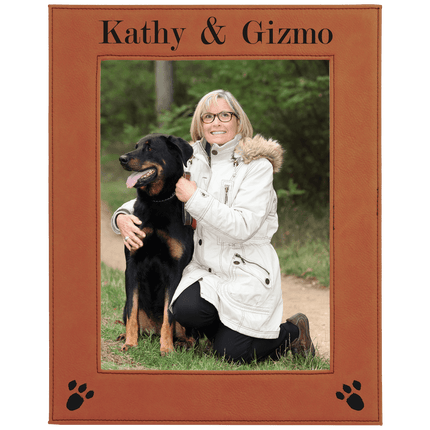 Personalized Leatherette Photo Frame (8" x 10")