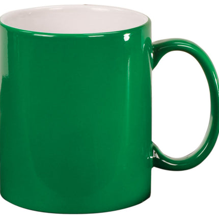 11 oz. Ceramic Round LazerMug