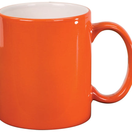 11 oz. Ceramic Round LazerMug