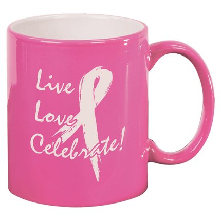 11 oz. Ceramic Round LazerMug