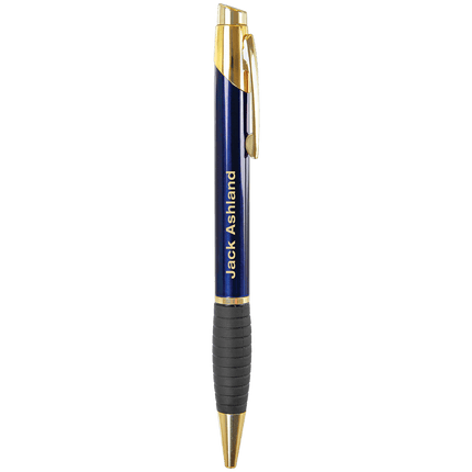 Brass Ballpoint Pen with Gripper