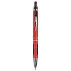 Red with Silver