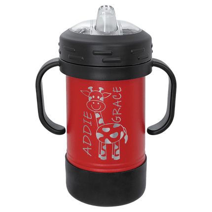 Polar Camel 10 oz. Black Sippy Cup