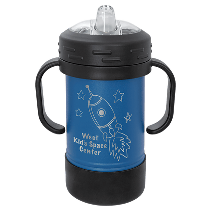 Polar Camel 10 oz. Black Sippy Cup