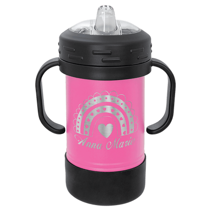Polar Camel 10 oz. Black Sippy Cup