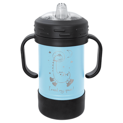Polar Camel 10 oz. Black Sippy Cup